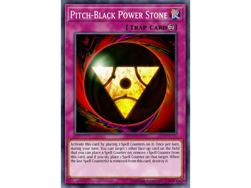 Pitch-Black Power Stone (Short Print)
