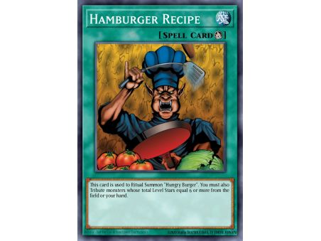 Hamburger Recipe (Common)