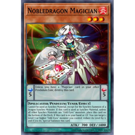Nobledragon Magician (Super Rare)