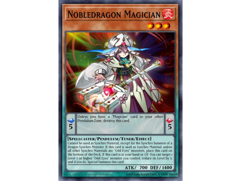 Nobledragon Magician (Super Rare)
