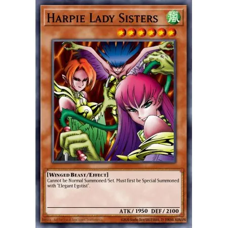 Harpie Lady Sisters (Super Rare)