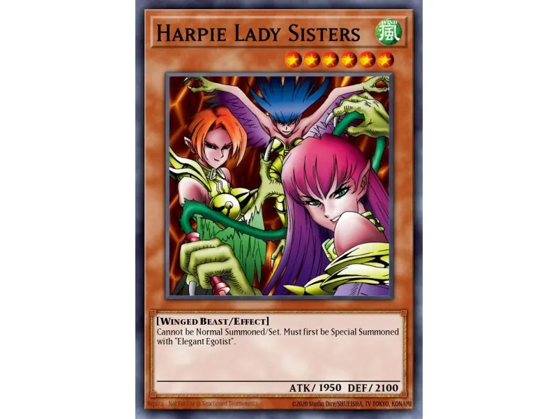 Harpie Lady Sisters (Super Rare)