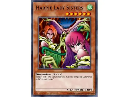 Harpie Lady Sisters (Super Rare)