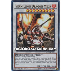 Vermillion Dragon Mech (Ultra Rare)