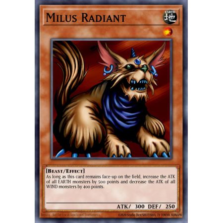 Milus Radiant (Rare)