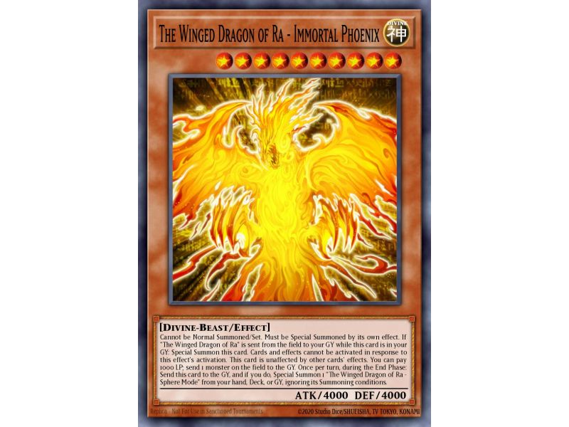 The Winged Dragon of Ra - Immortal Phoenix (Ultra Rare)