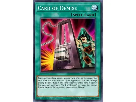 Card of Demise (Ultra Rare)