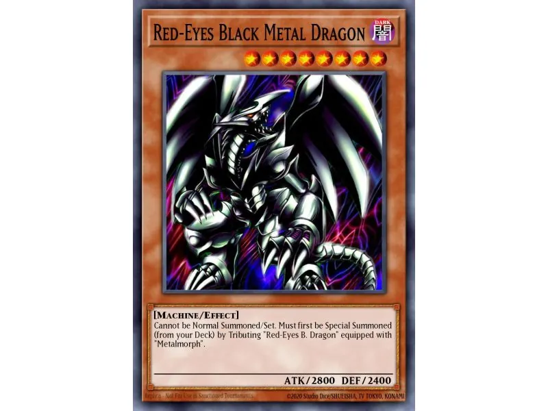 Red-Eyes Black Metal Dragon (Common)