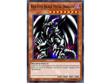 Red-Eyes Black Metal Dragon (Common)