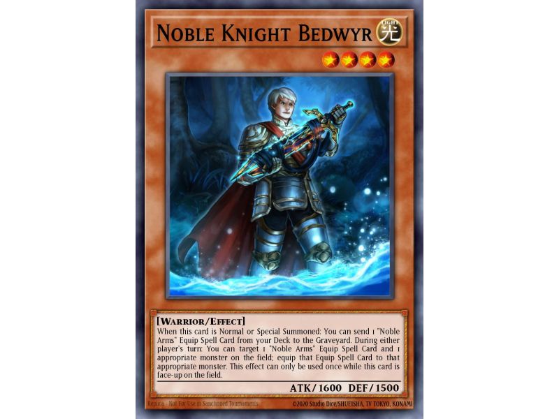 Noble Knight Bedwyr (Platinum Rare)