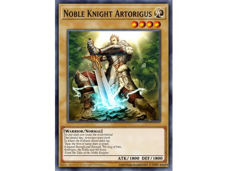 Noble Knight Artorigus (Platinum Rare)