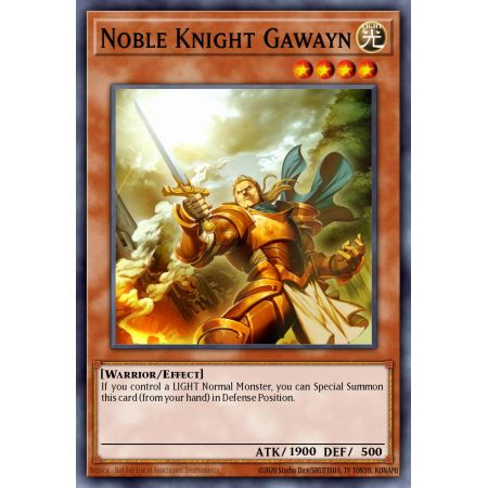 Noble Knight Gawayn (Platinum Rare)