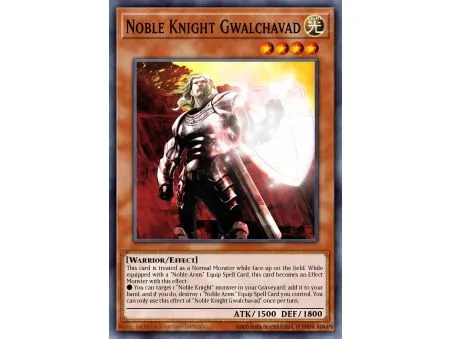 Noble Knight Gwalchavad (Platinum Rare)