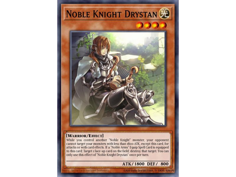 Noble Knight Drystan (Platinum Rare)