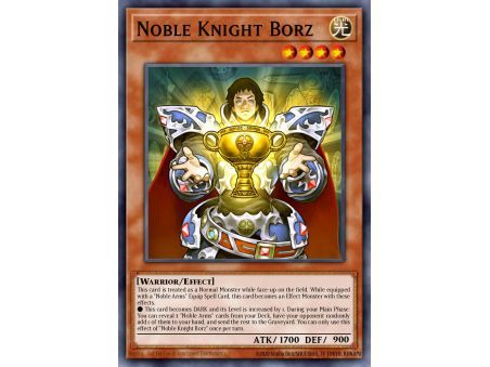 Noble Knight Borz (Platinum Rare)