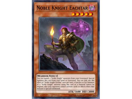Noble Knight Eachtar (Platinum Rare)