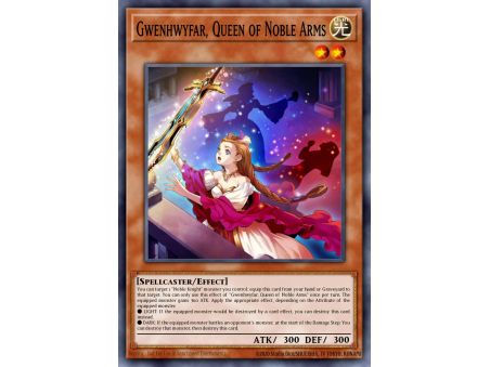 Gwenhwyfar, Queen of Noble Arms (Platinum Rare)