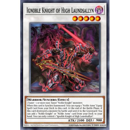 Ignoble Knight of High Laundsallyn (Platinum Rare)