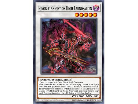 Ignoble Knight of High Laundsallyn (Platinum Rare)