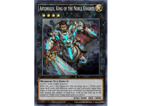 Artorigus, King of the Noble Knights (Platinum Rare)