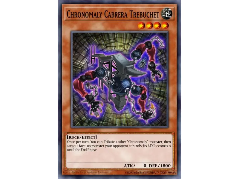 Chronomaly Cabrera Trebuchet (Super Rare)