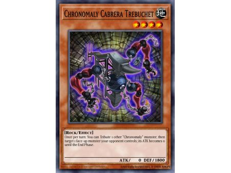 Chronomaly Cabrera Trebuchet (Super Rare)