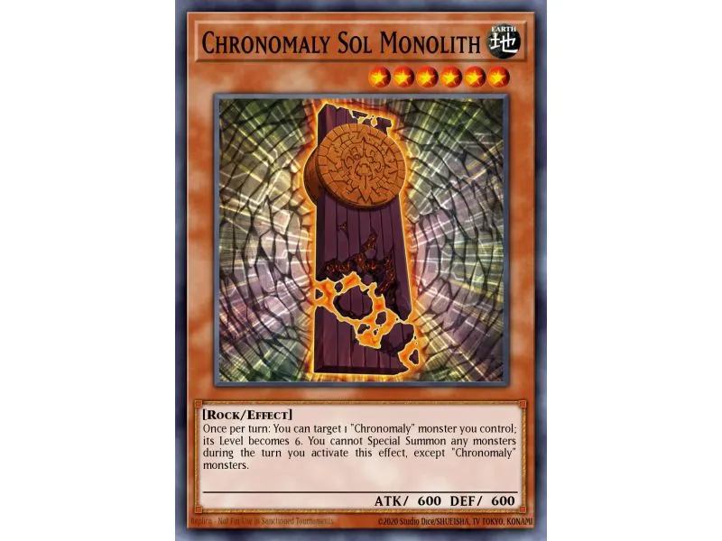 Chronomaly Sol Monolith (Super Rare)