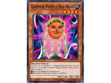 Gimmick Puppet Egg Head (Super Rare)