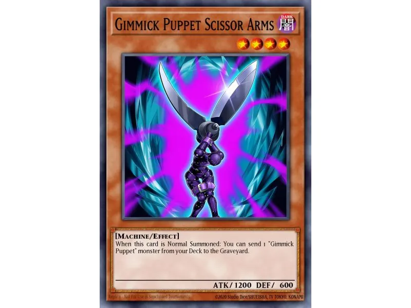 Gimmick Puppet Scissor Arms (Super Rare)