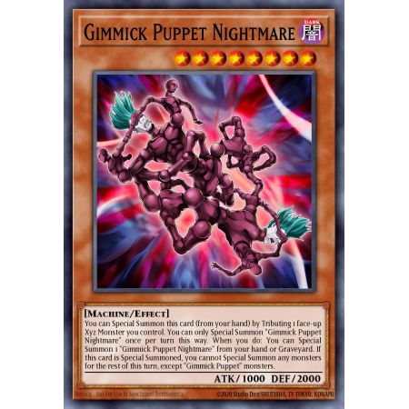 Gimmick Puppet Nightmare (Super Rare)