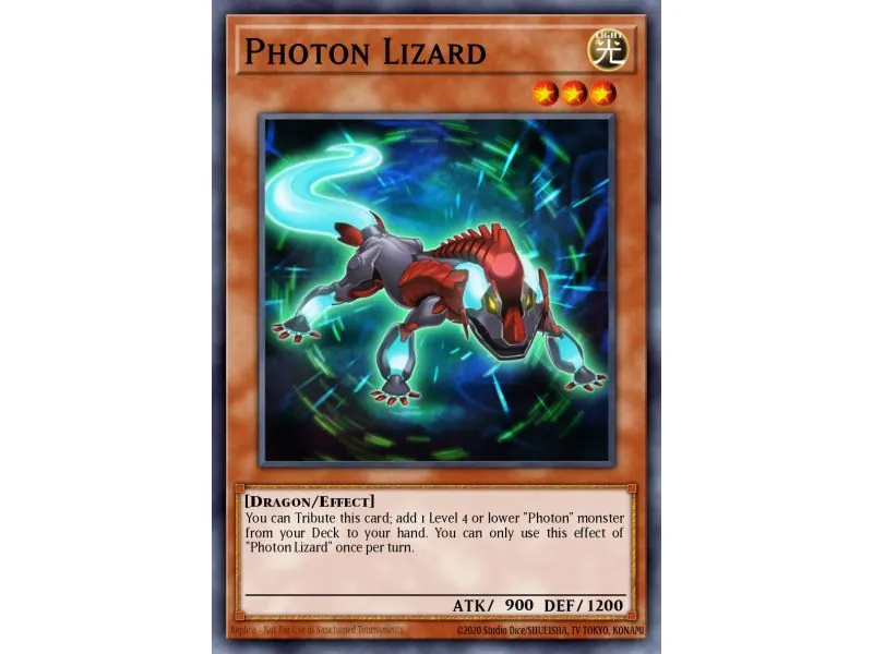 Photon Lizard (Super Rare)