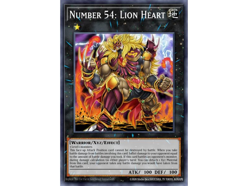 Number 54: Lion Heart (Secret Rare)