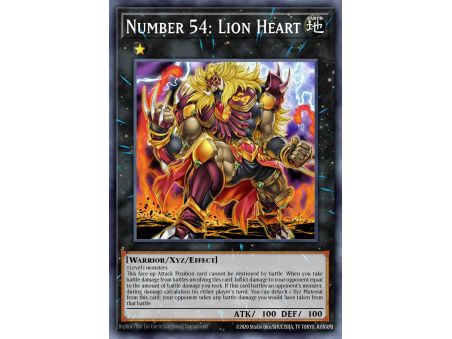 Number 54: Lion Heart (Secret Rare)