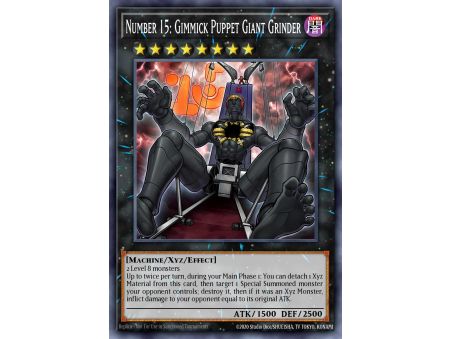 Number 15: Gimmick Puppet Giant Grinder (Secret Rare)