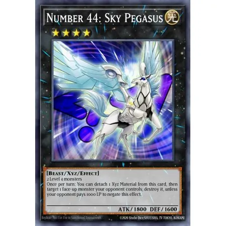 Number 44: Sky Pegasus (Secret Rare)