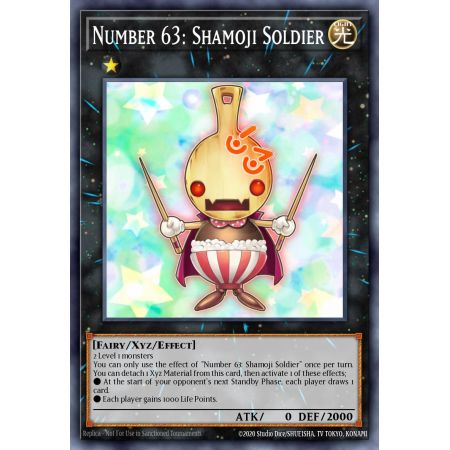 Number 63: Shamoji Soldier (Super Rare)