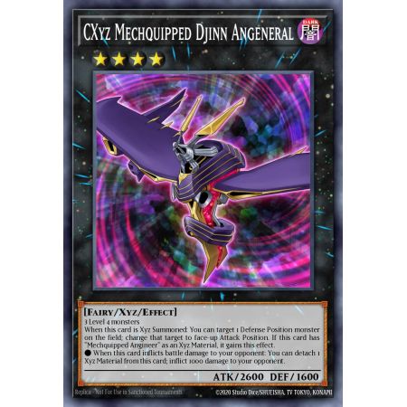 CXyz Mechquipped Djinn Angeneral (Super Rare)