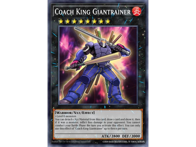 Coach King Giantrainer (Secret Rare)