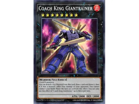 Coach King Giantrainer (Secret Rare)