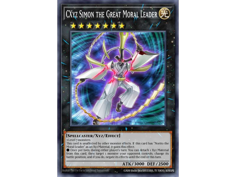 CXyz Simon the Great Moral Leader (Secret Rare)