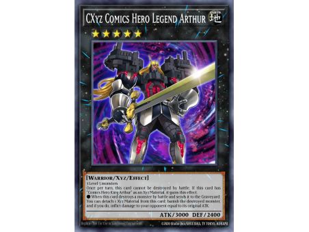 CXyz Comics Hero Legend Arthur (Secret Rare)