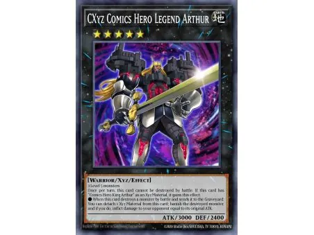 CXyz Comics Hero Legend Arthur (Secret Rare)