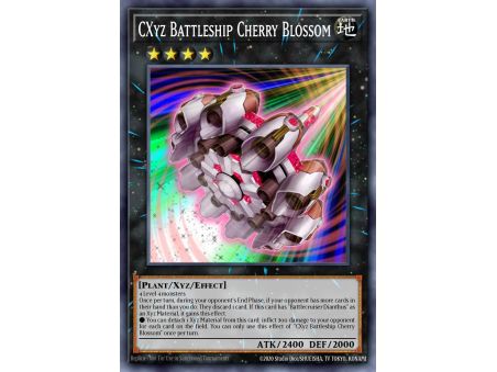 CXyz Battleship Cherry Blossom (Secret Rare)