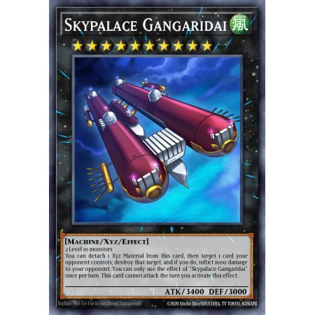 Skypalace Gangaridai (Secret Rare)