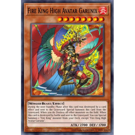 Fire King High Avatar Garunix (Ultra Rare)