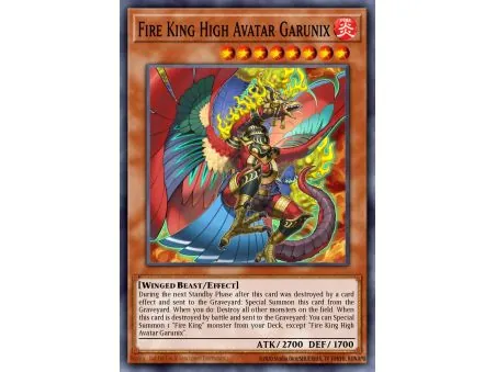 Fire King High Avatar Garunix (Ultra Rare)