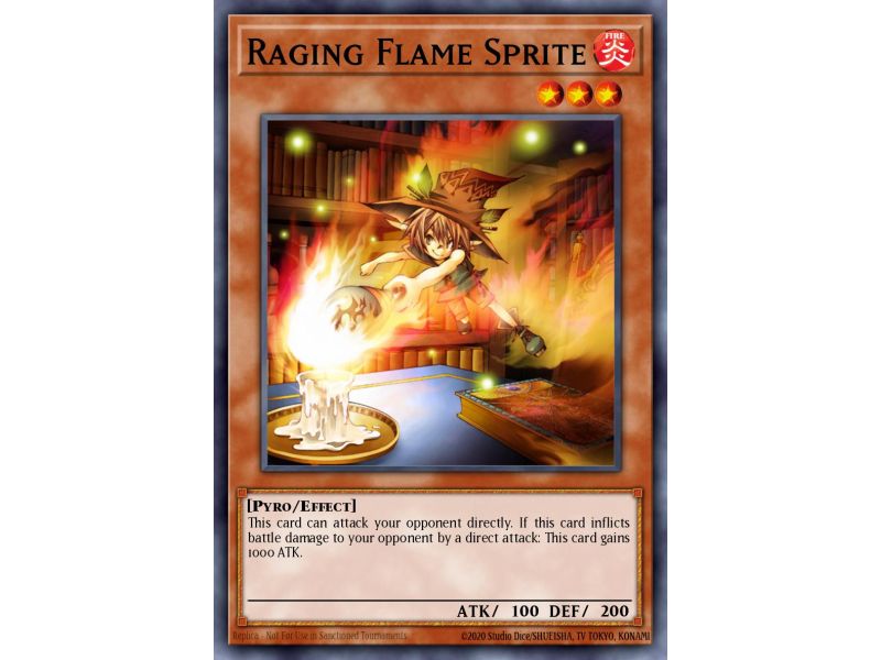 Raging Flame Sprite (Common)