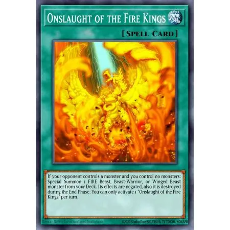 Onslaught of the Fire Kings (Super Rare)