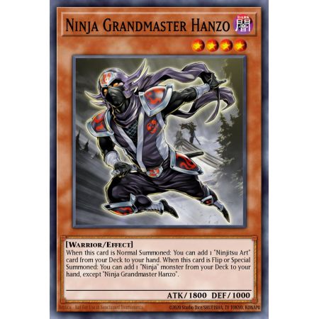 Ninja Grandmaster Hanzo (Ultimate Rare)