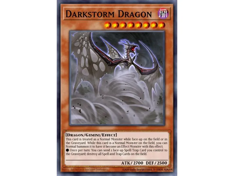 Darkstorm Dragon (Super Rare)